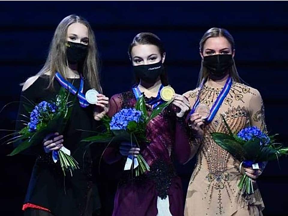 Фигуристка Анна Щербакова стартует в новом сезоне с победы!